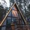 Cabana Raízes: A-Frame com vista para as montanhas - Baependi