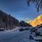 Tipica casa di montagna nel borgo del Verrand a Courmayeur