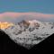 Tipica casa di montagna nel borgo del Verrand a Courmayeur