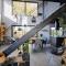 Chambre spacieuse dans maison design - 圣埃尔布兰