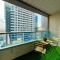 Luxury Studio w/ BoHo Design and Balcony for 4 Pax
