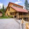 Log Cabin with Private Hot Tub on Wenatchee River! - Leavenworth