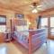 Riverfront Cabin with Wraparound Decks and Fire Pit! - Ellijay