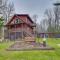 Modern Log Cabin w/ Rec Room, Steps to Lake!