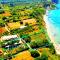 TETRAKTYS ESTATE beachside ΥΔΩΡ with garden