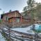 Rustic Log Cabin with Studio about 5 Mi to Pikes Peak! - Green Mountain Falls