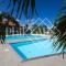 5 bed-rooms Front-Beach apartment at Orient Beach