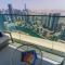 1BR •The Address Beach Residence - High floor - Dubaj