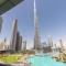 King 2 Bedroom With Burj Khalifa & Fountain View - 迪拜