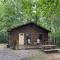 Private cozy cabin in the woods with great view