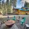1 Mi to Lake Easton Cabin with Fire Pit and Deck! - Cabin Creek
