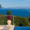 Private Villa Gelia, with panoramic 180 degrees sea view! - Fiskardo
