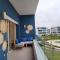 Sidi Rahal Blue View, Beachfront wide seaview with pool