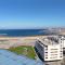 Apartamento en la playa terraza, vistas al mar y garaje - Gijón