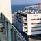 Apartamento en la playa terraza, vistas al mar y garaje - Gijón