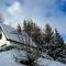 Urige Berghütte mit Kamin in Pobershau im Erzgebirge nahe Schwarzwassertal - Pobershau