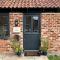Barn conversion with hot tub