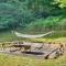 Peaceful and Chic Oasis Fire Pit, Grill, Yard