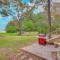 Lakefront Frankston Cabin with Dock and Fire Pit!