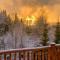 WML stunning log home in Bretton Woods, AC, 2-person Jacuzzi, indoor and outdoor fireplaces, & more! - Bretton Woods