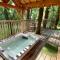 Cabane perchée luxe avec jacuzzi Domaine du Marais Maisse - Maisse