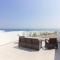 Modern and spacious apartment with beautiful roof terrace and sea view