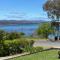 Relax in the spa with views opposite Lake Eildon - Goughs Bay