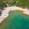 Deluxe villa with heated pool, whirpool, sea view, beautiful beach IV - by Traveler tourist agency Krk ID 2403