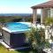 Charming villa LA PERLA with pool, jacuzzi and sea view near Umag - Umag
