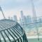 Walking distance to dubai mall Full burj Khalifa view and fountain view new year full fireworks view 2BR - 迪拜