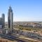 Luxury 2BR with Pool, Gym, Fast WIFI and Skyline - Dubaj