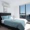 811D High rise Abnb-style 2BR Apt with City view Free parking