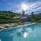 Villa Chianti with infinity pool and vineyard view