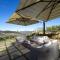 Villa Chianti with infinity pool and vineyard view