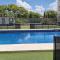Apartment with free parking and pool