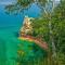 Lake Michigan Cabin w/Hot Tub & Stunning Views