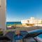 Dolphin view with a pool by the beach