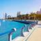 Beach bliss 3BR apartment Corniche Al Raha - 阿布扎比