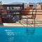 Homes of Spain, Apartamentos Paraiso Vera Playa, Ed Tahiti, Atico H de 2 dormitorios con piscina privada en solárium y barbacoa, pie de playa, WIFI