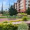Flat Rosa encantador vista lago