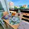 Pleasant studio with sea view in Benalmádena, 30 m², pool