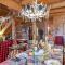 Handcrafted Log Home on River Near Crystal Mtn