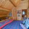 Handcrafted Log Home on River Near Crystal Mtn