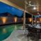 Desert Noir Modern Chic Pool Retreat