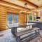 Enjoy this stunning Log home with open floor plan and tons of natural lighting Ridgetop