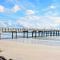 Waterfront home with private dock, walk to beach