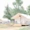 XLg Porch Deluxe glamping tents @ Lake Guntersville State Park