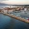 Luxury Beach Apartment Adria with Private Pool and Sea View