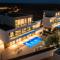 Luxusvilla mit Privatpool, Jacuzzi, Sauna, Meerblick