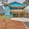 Oak Island Coastal Home with Covered Deck!